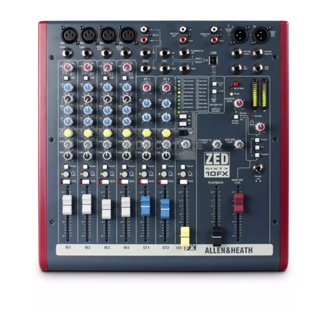 ALLEN & HEATH ZED Sixty-14FX user guide
