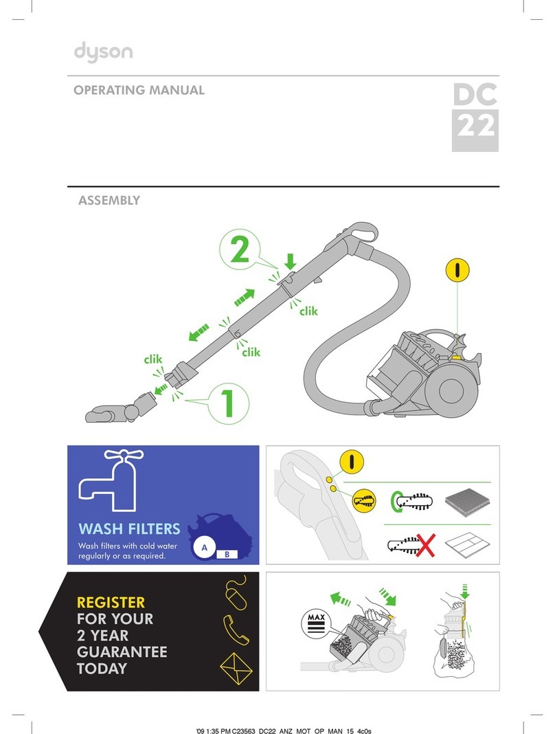 Dyson DC22 User manual