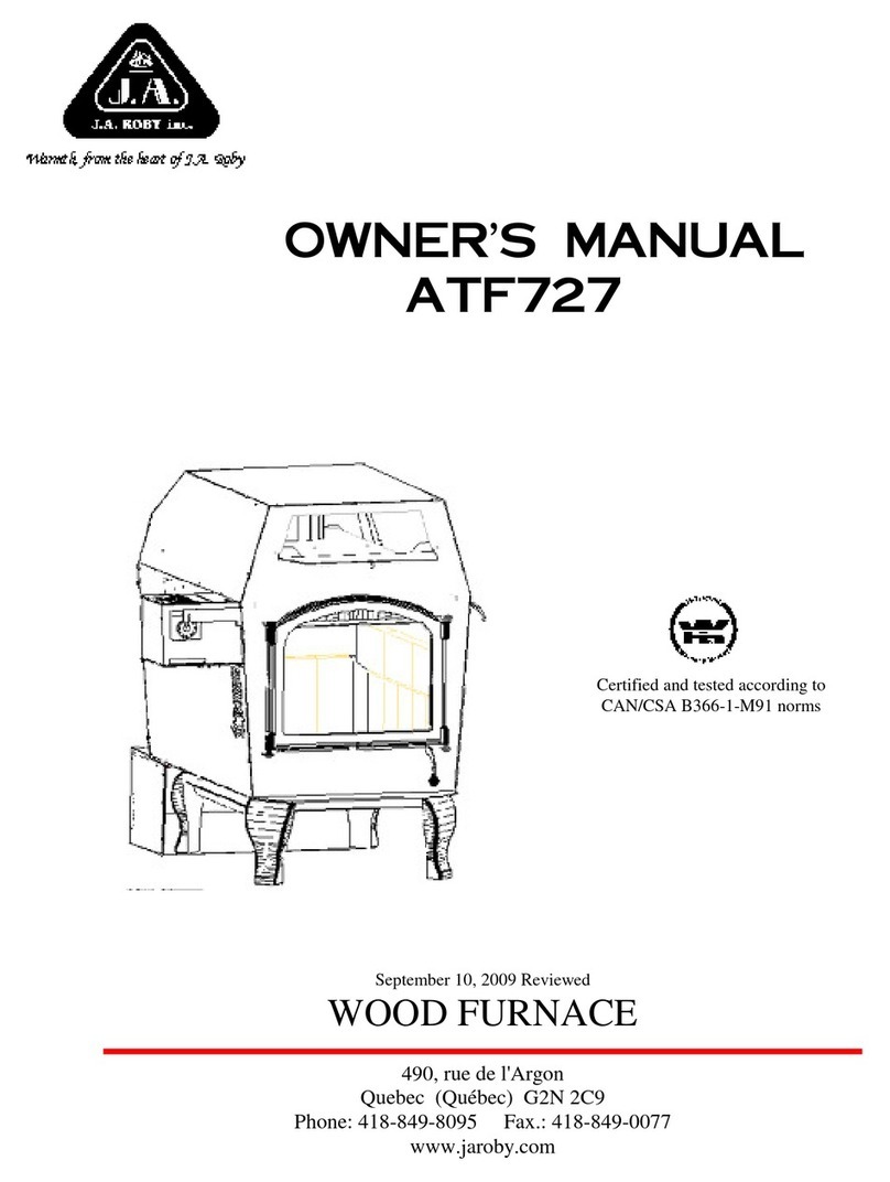 J. A. Roby ATF727 owner's manual