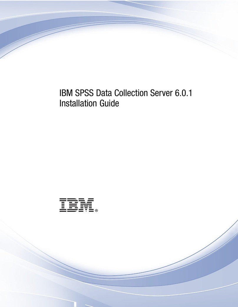 IBM SPSS Data Collection User manual