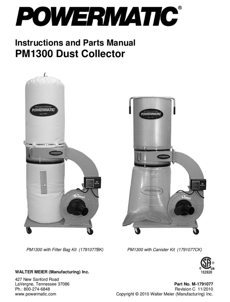 Powermatic PM1300 Instructions and parts manual Powermatic PM1300 Instructions and parts manual