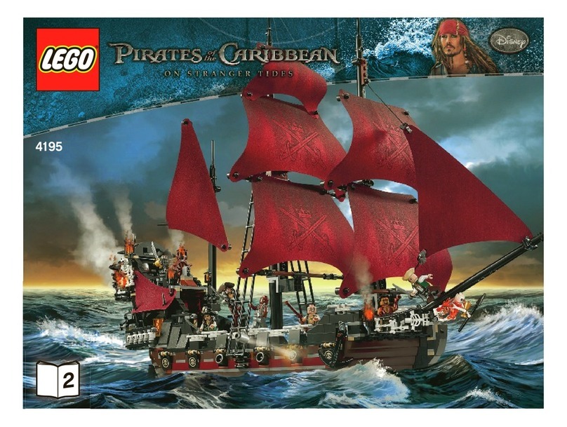 LEGO Pirates of the Caribbean 4195 User manual LEGO Pirates of the Caribbean 4195 User manual