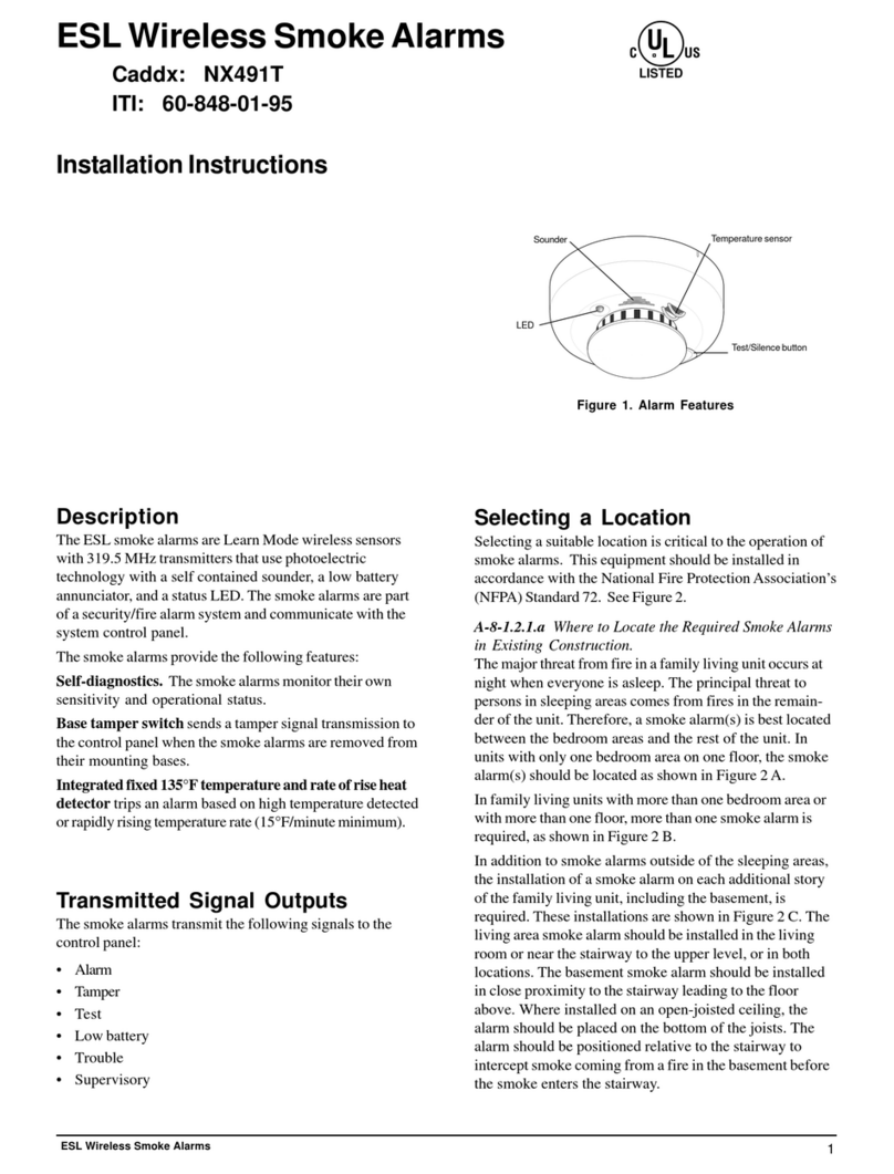 Interlogix ESL installation instructions