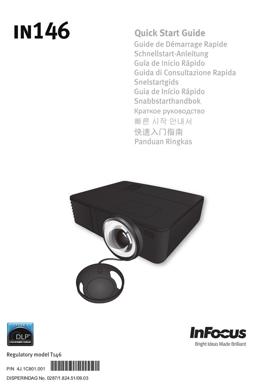 InFocus IN146 User manual