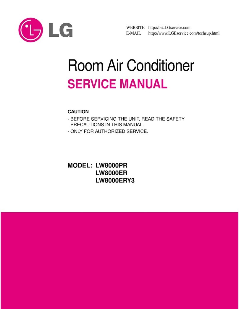LG LW8000PR User manual