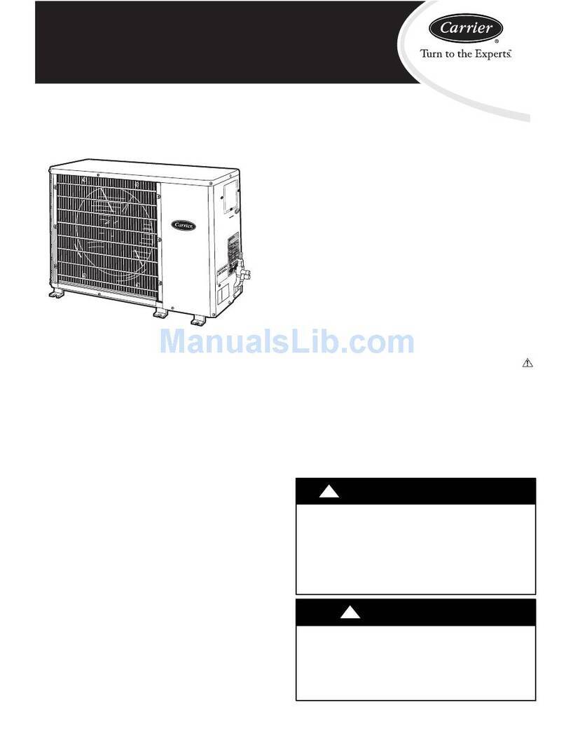Carrier 38QRR installation instructions
