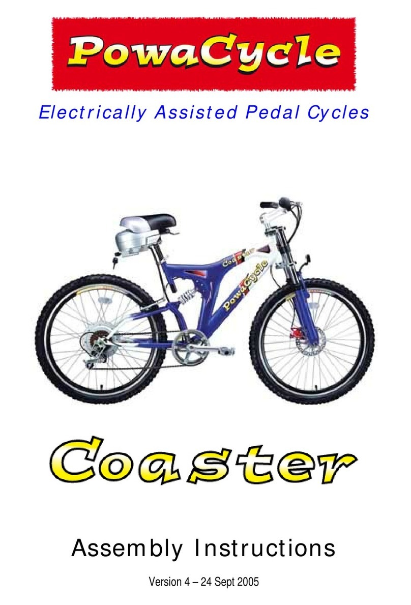 PowaCycle Coaster Assembly instructions
