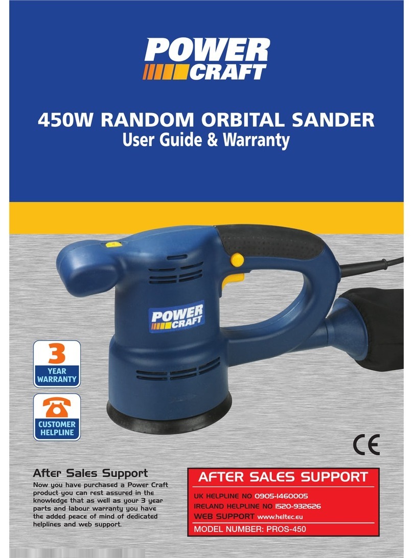 Power Craft PROS-450 User guide & warranty