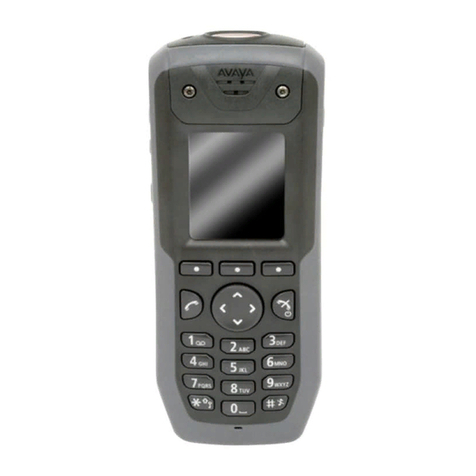 Avaya 374x DECT User manual