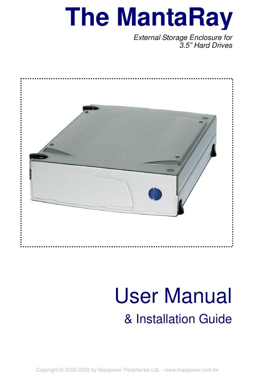 Macpower & Tytech MantaRay User manual & installation guide Macpower & Tytech MantaRay User manual & installation guide