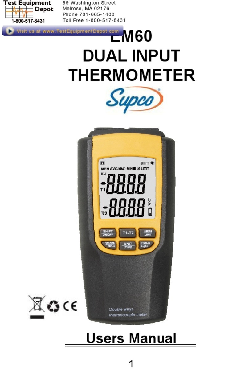 Supco EM60 user manual
