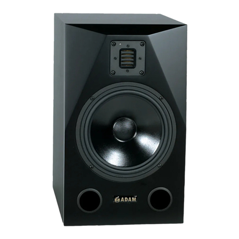 Adam P22A User manual