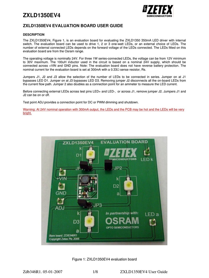 Zetex ZXLD1350EV user guide