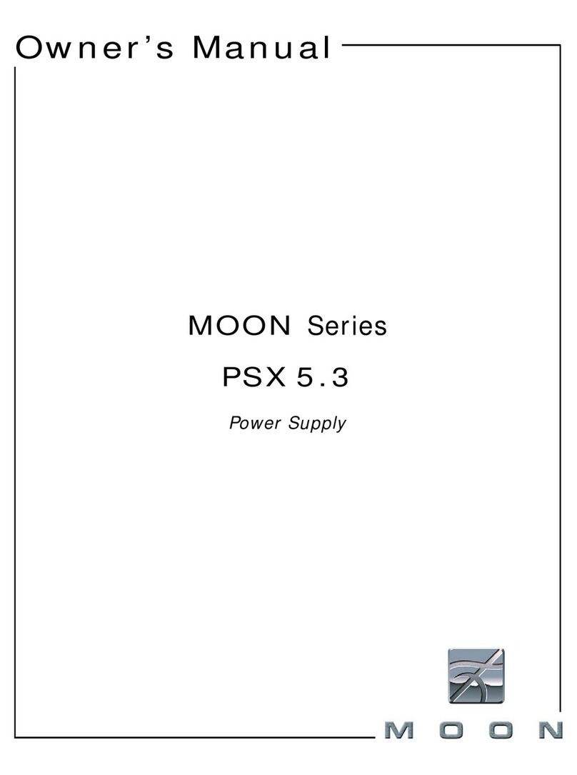 moon PSX 5.3 owner's manual