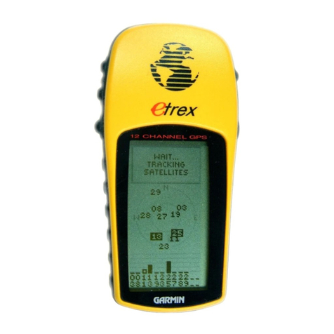 Garmin eTrex - Hiking GPS Receiver User manual
