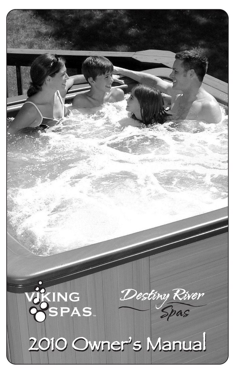 Viking spas Destiny River Spas owner's manual