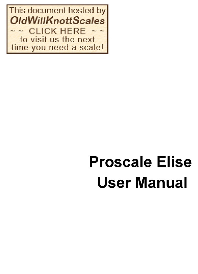 Proscale Elise AK303 User manual