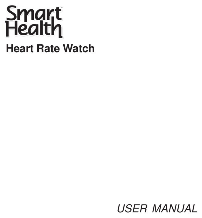 Smart Health Heart Rate Watch user manual