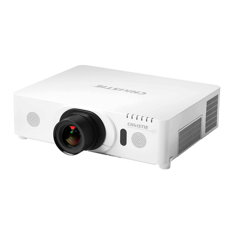 Christie LX501 manual