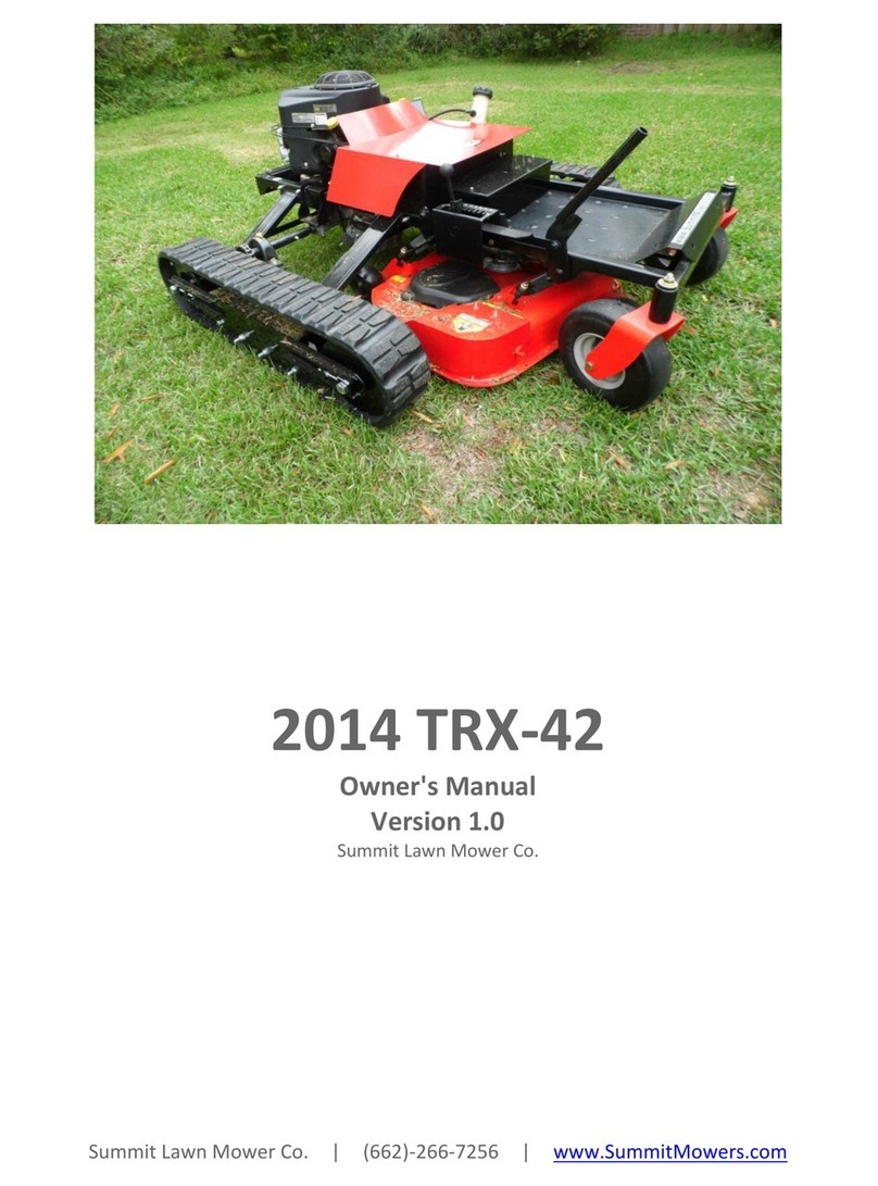 Summit TRX-42 2014 owner's manual