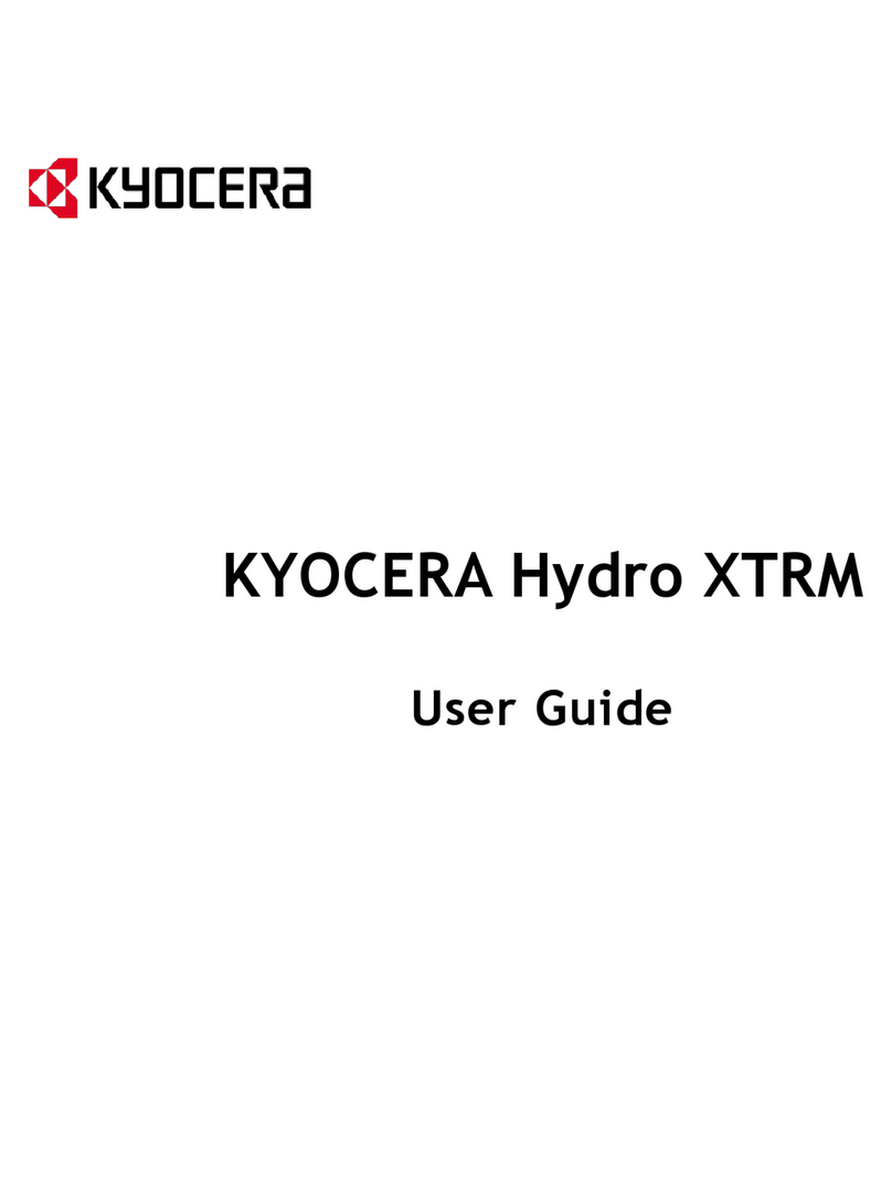 Kyocera Hydro XTRM User manual