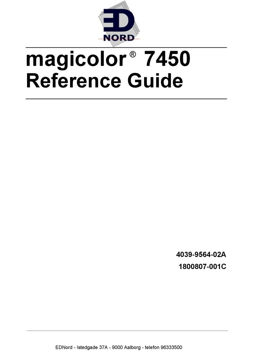 EDNord magicolor 7450 User manual