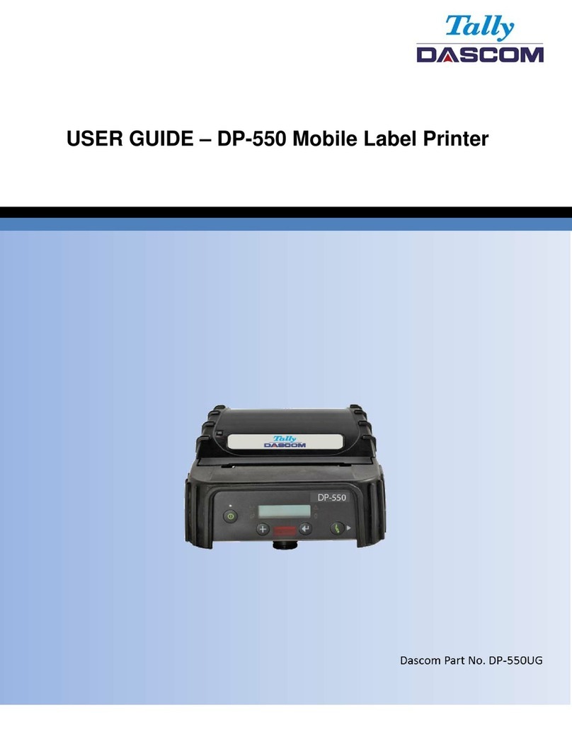 Dascom Tally DP-550 user guide