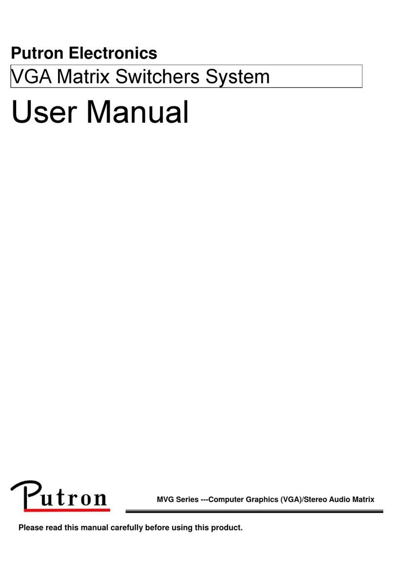 Putron Electronics WVG8A user manual