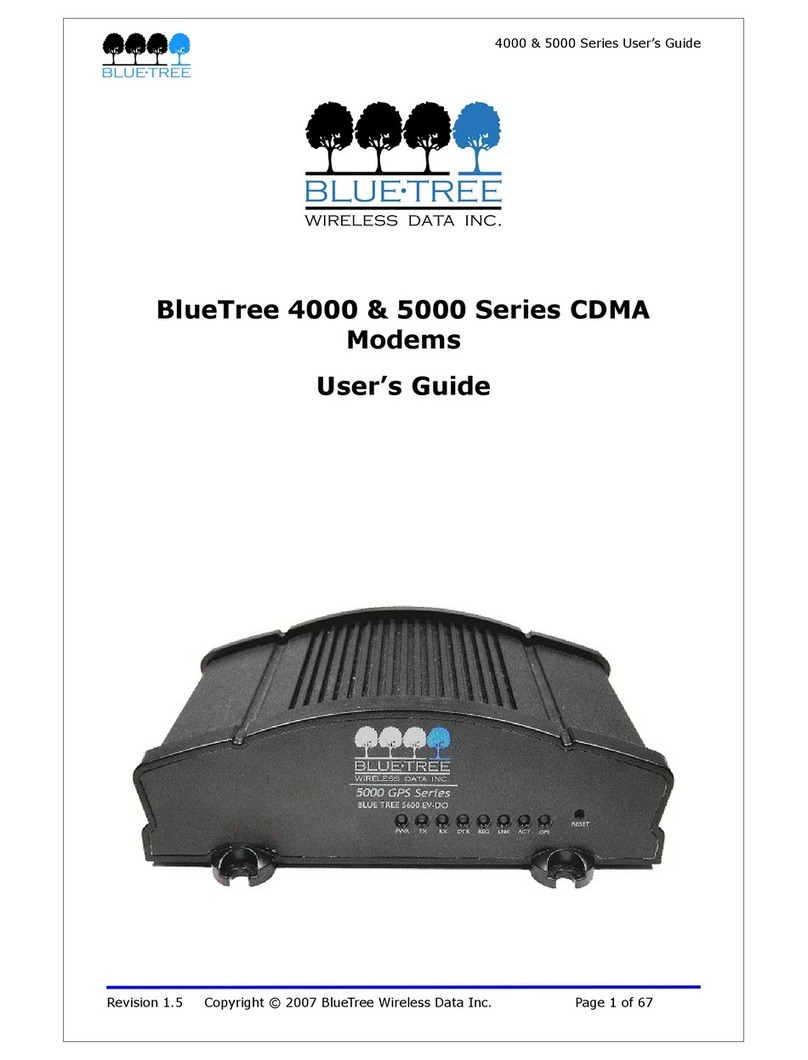 BlueTree 4600A user guide