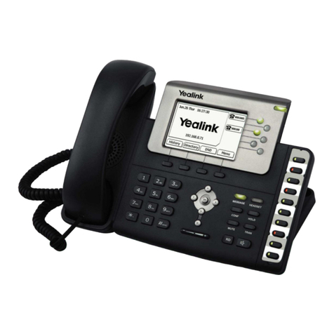 Yealink Yealink SIP-T28P User manual