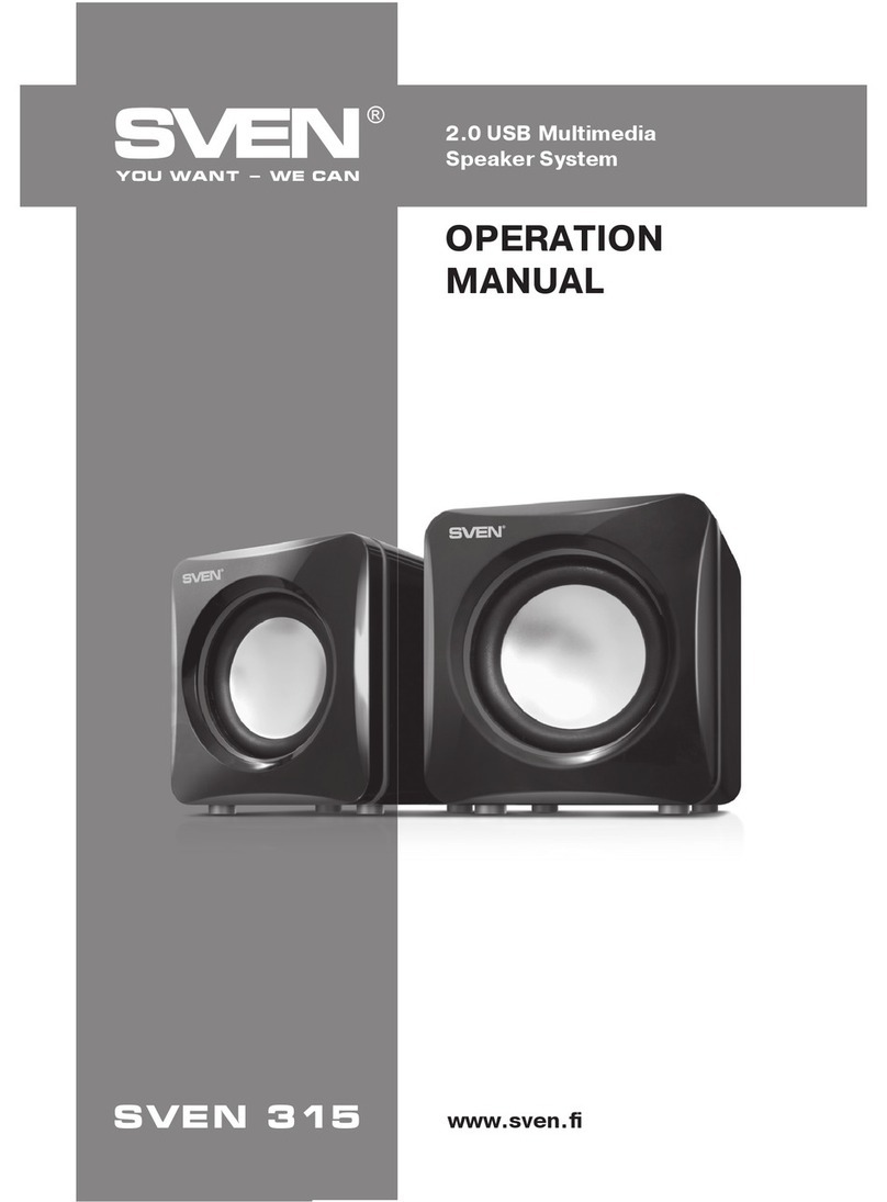 Sven SVEN 315 User manual