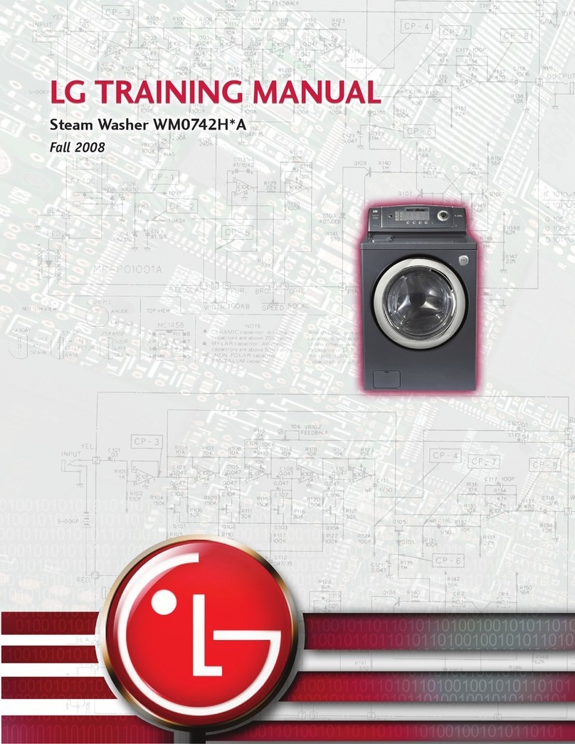 LG Steam Washer WM0742H series Installation guide