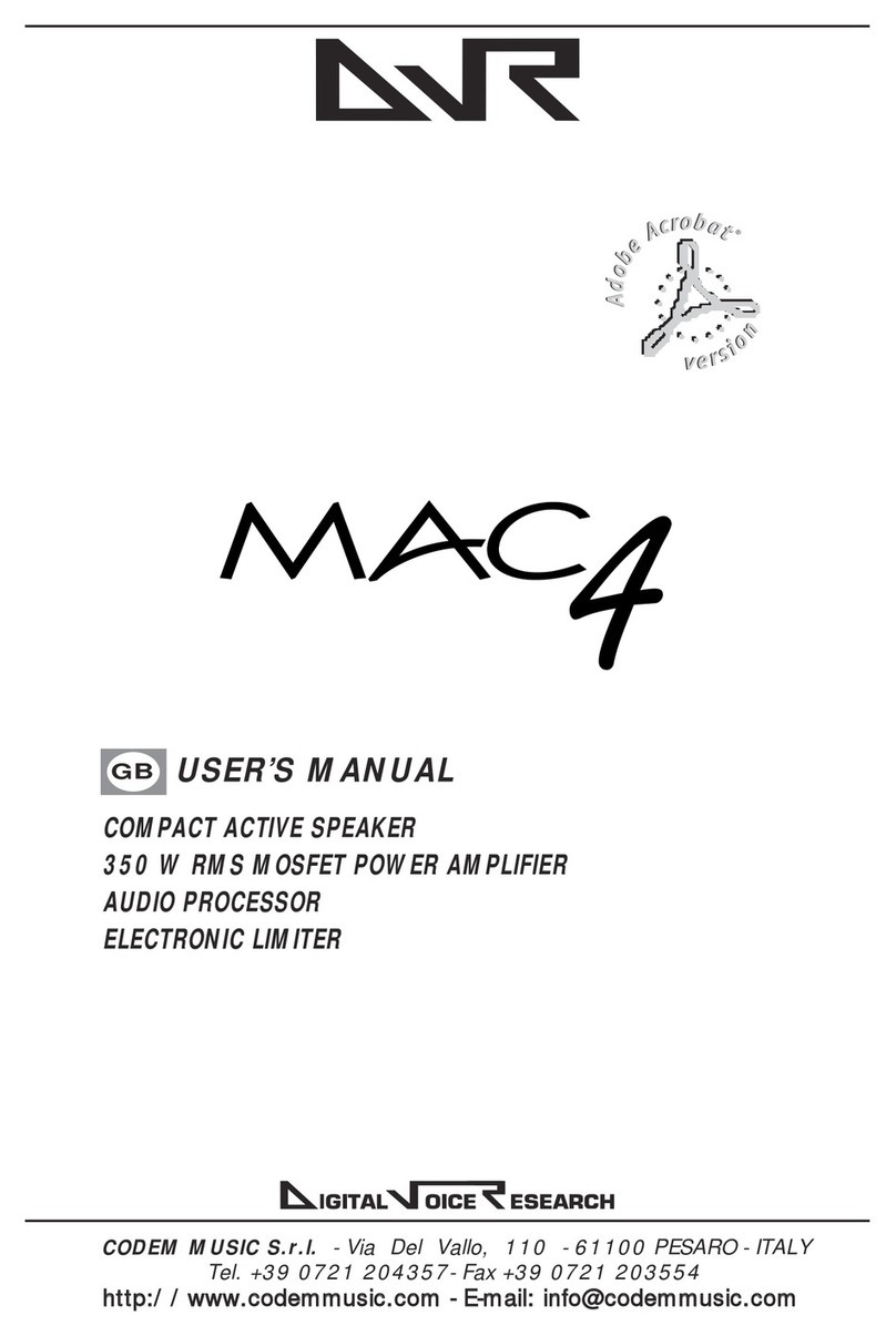 DVR Mac4 user manual