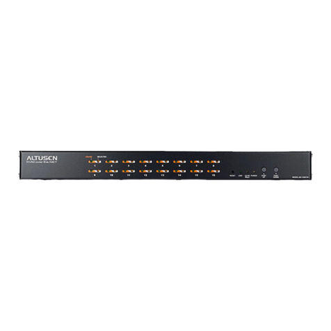 Altusen KN9108: KN9116 user manual