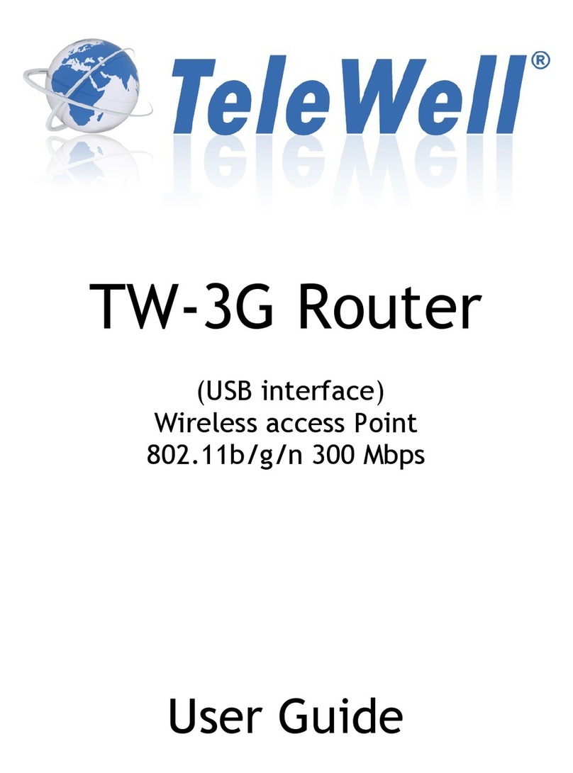 TeleWell TW-3G user guide