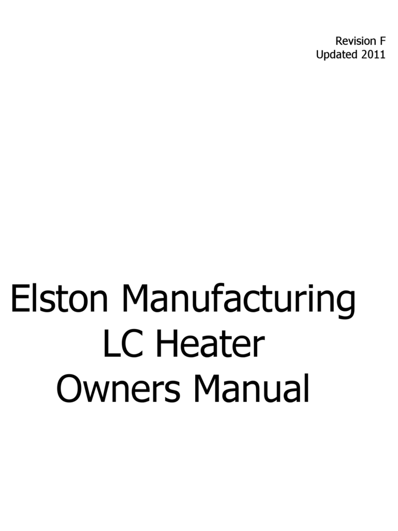 Elston Manufacturing LC series owner's manual Elston Manufacturing LC series owner's manual