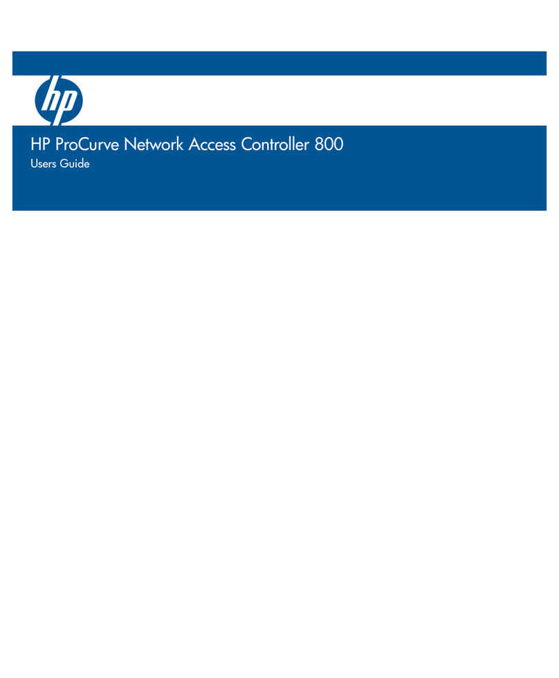 HP ProCurve NAC 800 user guide