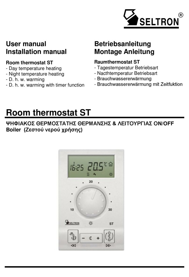 Seltron ST User manual