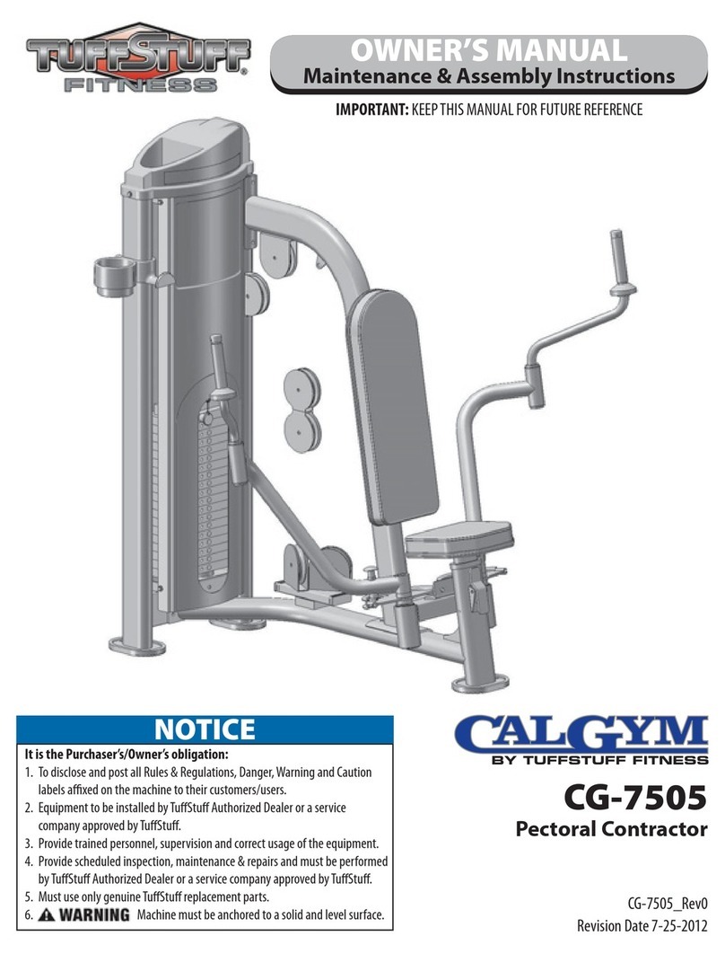 CalGym CG-7505 owner's manual CalGym CG-7505 owner's manual