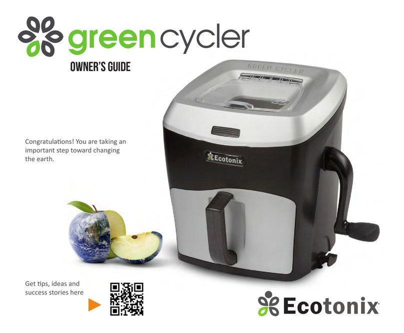 Economix green cycler owner's guide