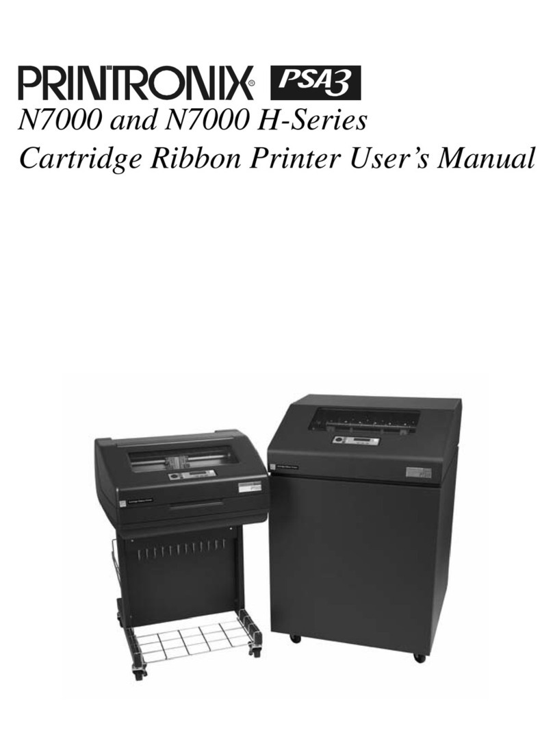 Printronix N7000 H-Series User manual