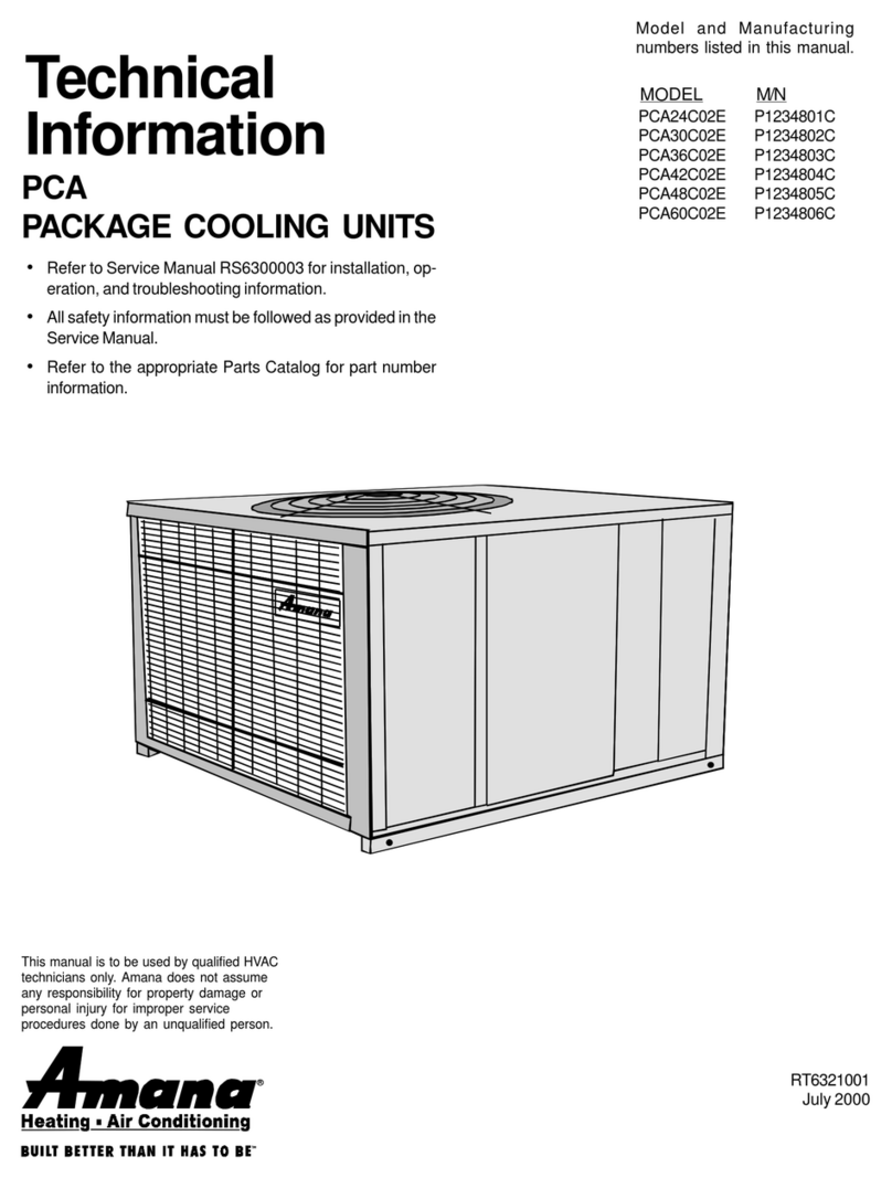 Amana PCA24C02E Manual Amana PCA24C02E Manual