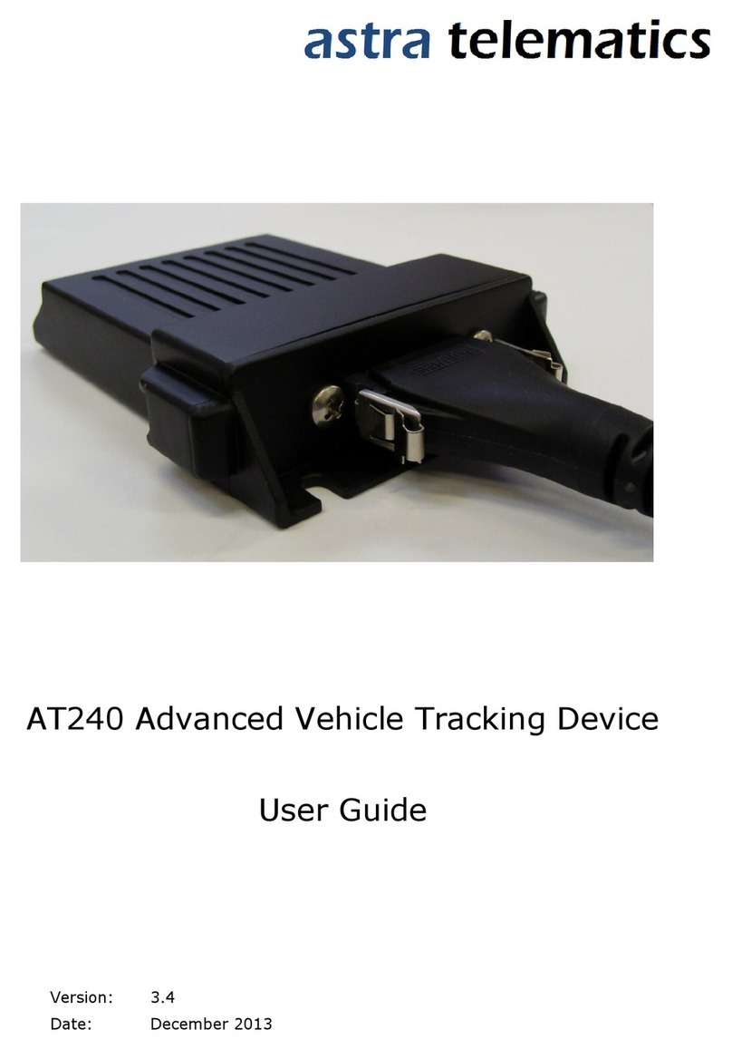 astra telematics AT240 user guide