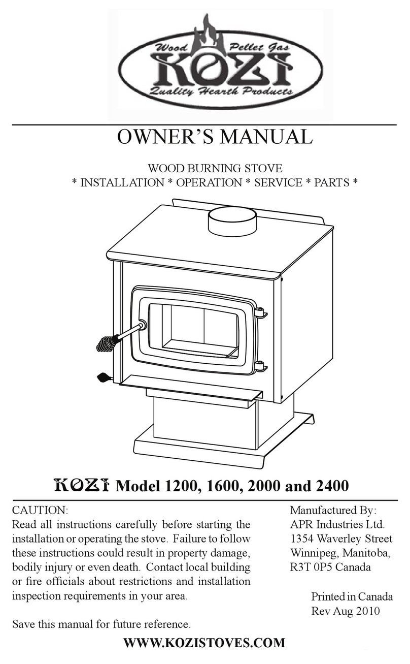 Kozi 1200 owner's manual