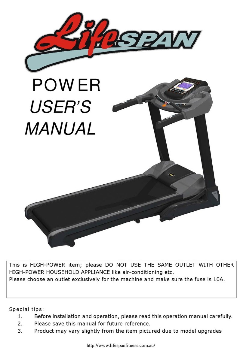 Life Span Power User manual