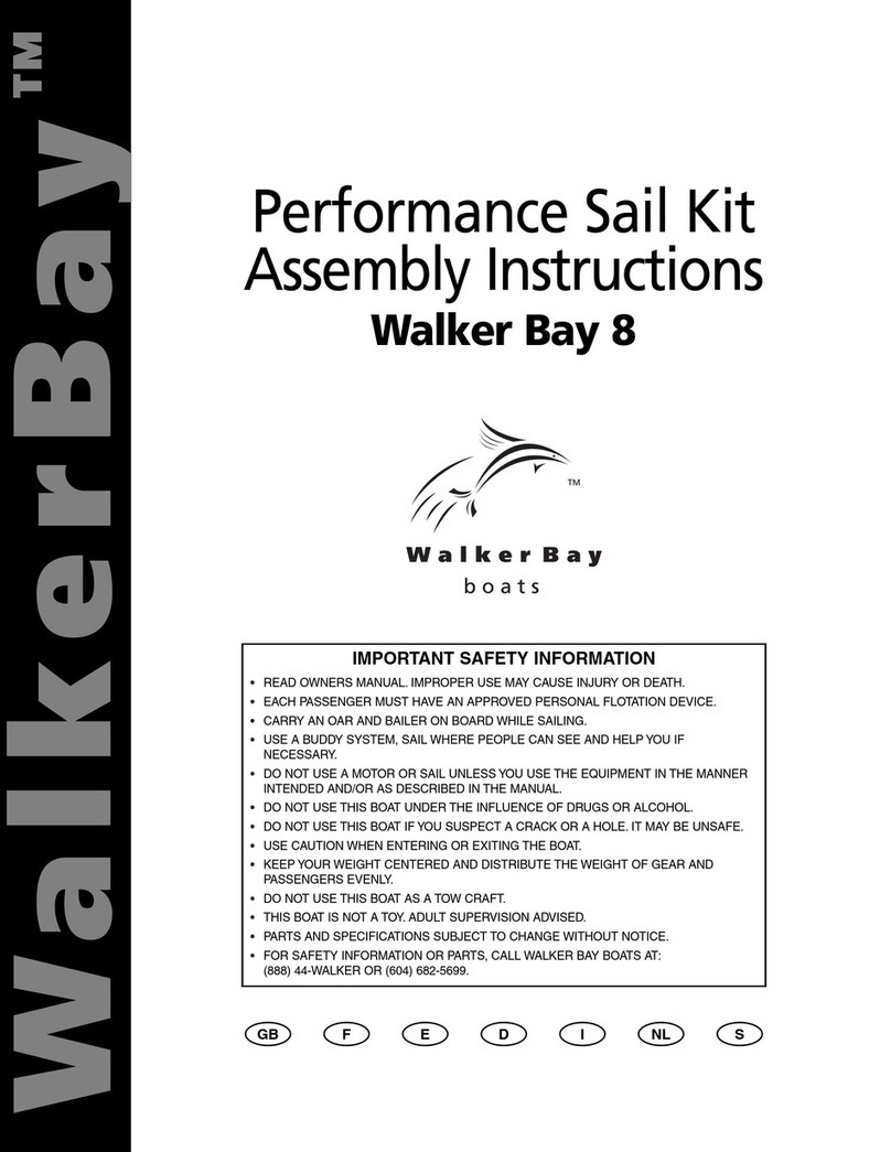 Walker Bay 8 User manual