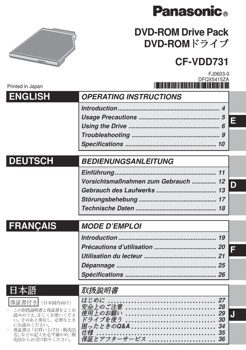 Panasonic CF-VDD731 User manual