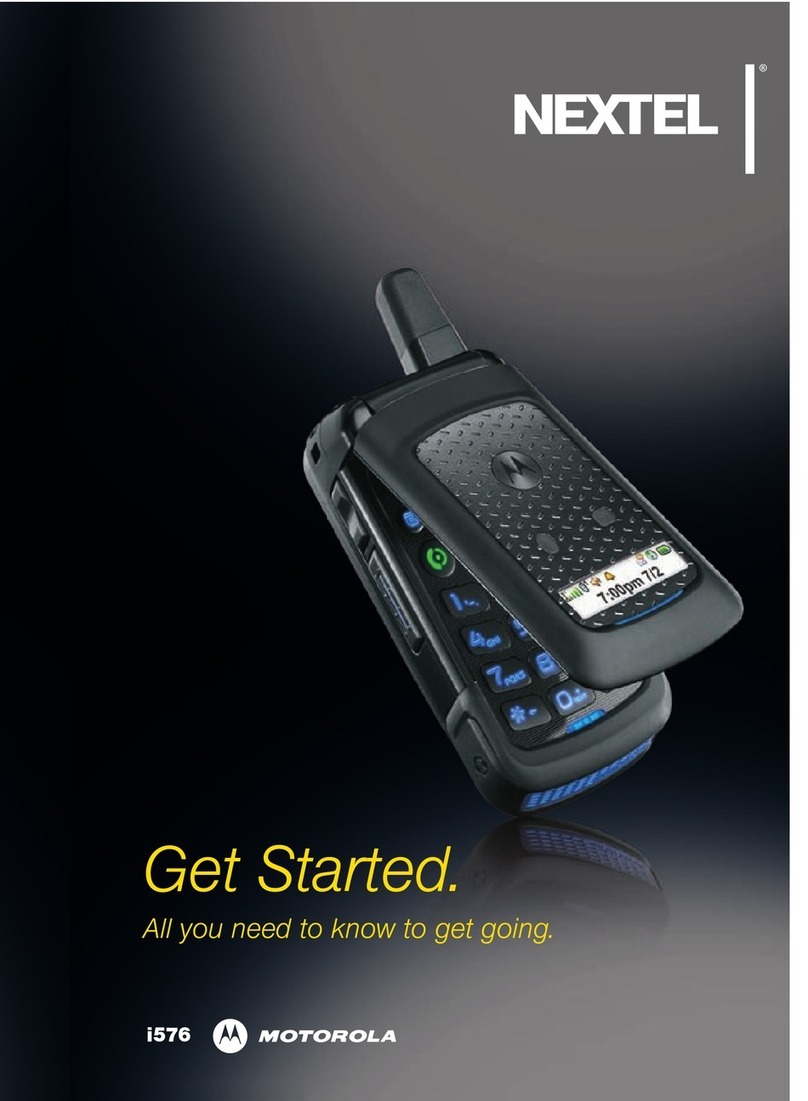 Motorola Telus Mike i576 Specification sheet