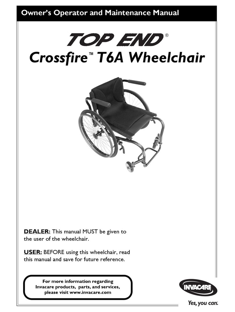 Invacare TOP END Crossfire T6A Manual