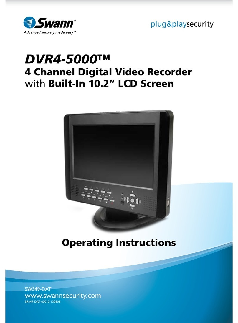 Swann DVR4-5000 User manual